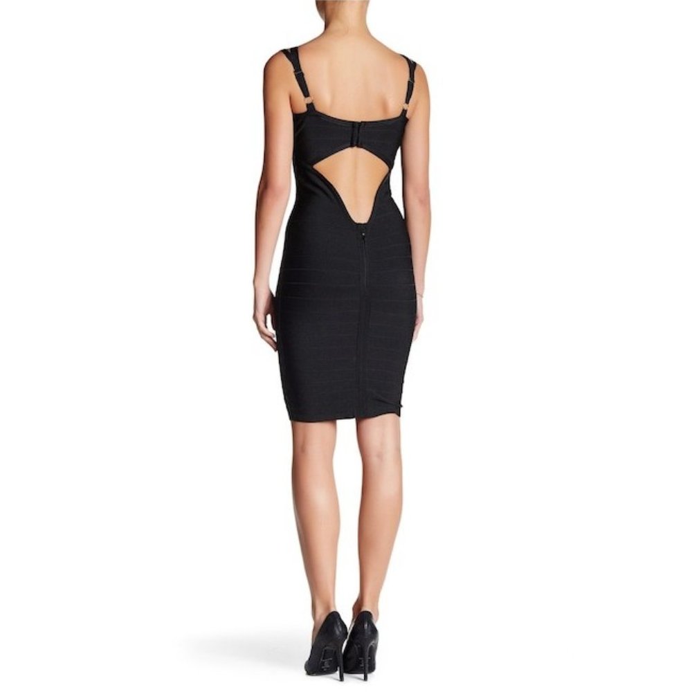 NWT WOW Couture Gold Label Bodycon Bandage Dress, Size Small - Picture 3 of 6